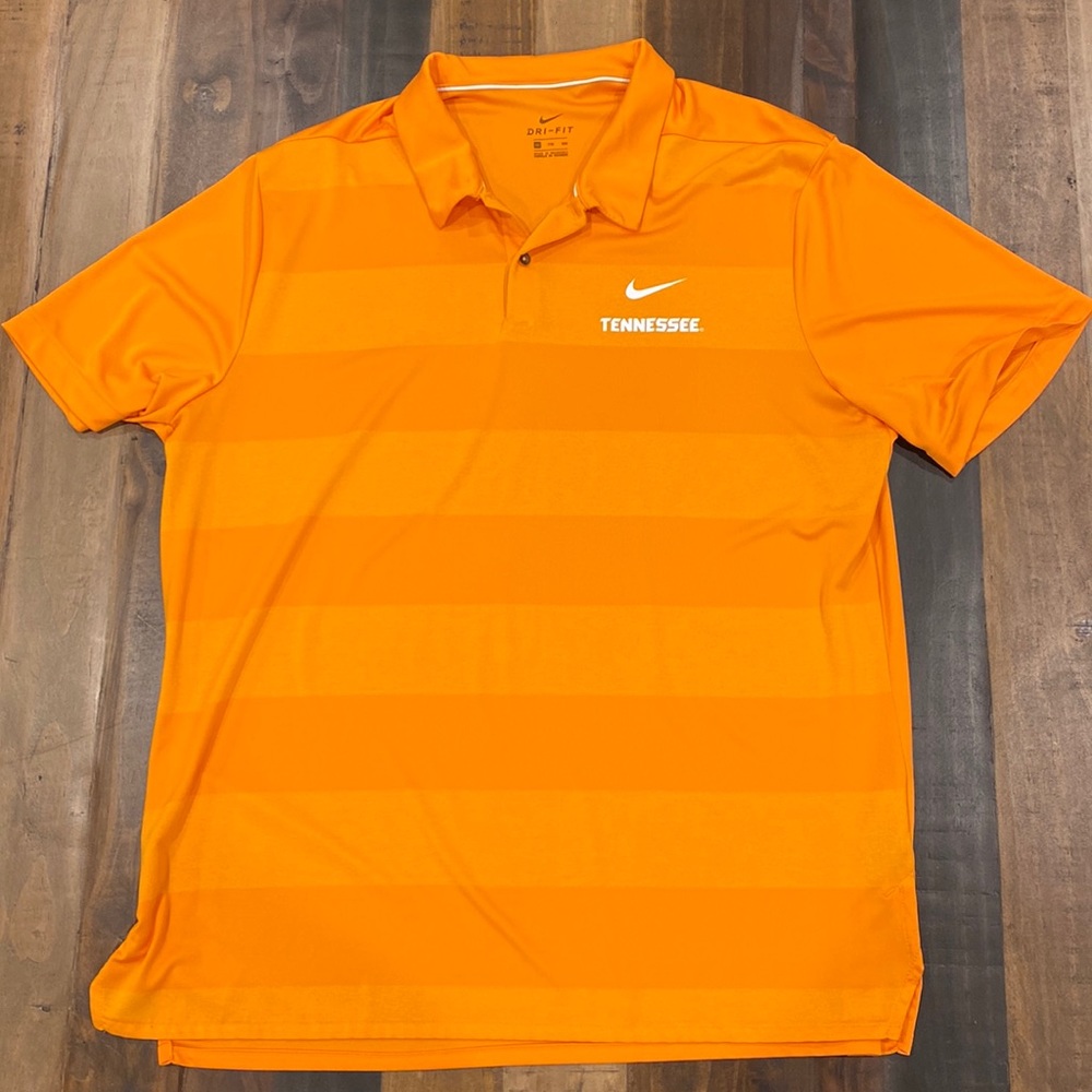 Nike University of Tennessee Volunteers Dri Fit performance polo